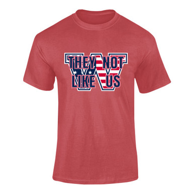 Washington Patriots W Script They Not Like Us #2 Men's SS T-Shirt