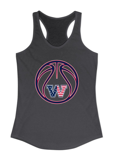 Washington Patriots W Script Basketball #2 Women's Tank Top