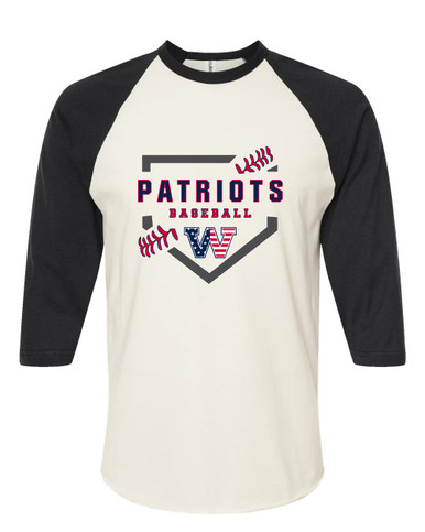 Washington Patriots W Script Baseball #2 Women's Baseball T-Shirt