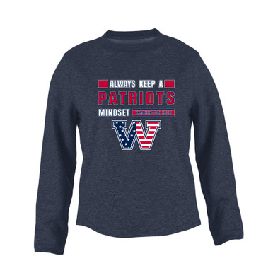 Washington Patriots W Script Mindset Women's Sweatshirt