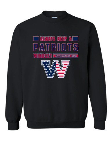 Washington Patriots W Script Mindset Men's Sweatshirt