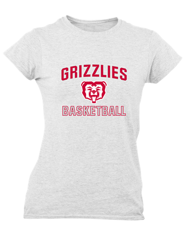 McMinnville Grizzlies Basketball #1 Women's SS T-Shirt