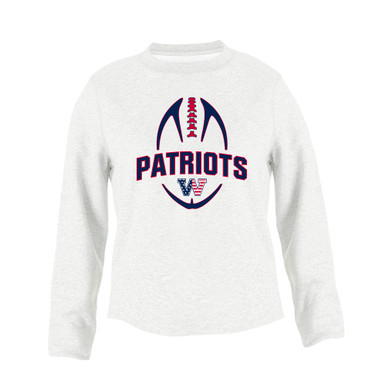 Washington Patriots W Script Football #5 Men's Sweatshirt