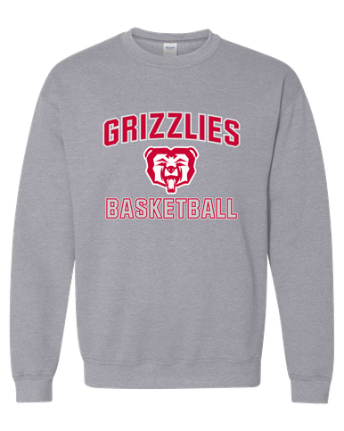 McMinnville Grizzlies Basketball #1 Men's Sweatshirt