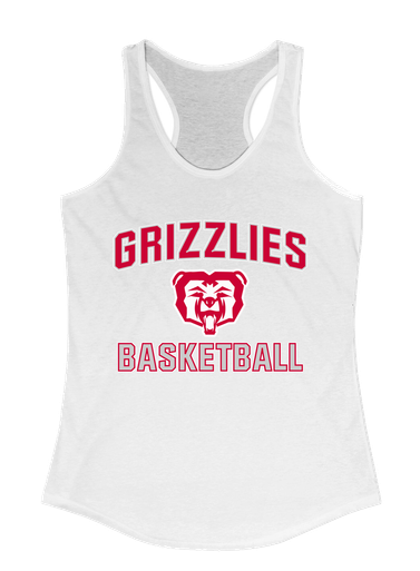 McMinnville Grizzlies Basketball #1 Women's Tank Top