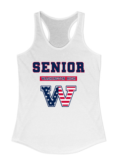 Washington Patriots W Script Senior #2 Women's Tank Top
