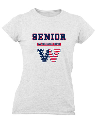 Washington Patriots W Script Senior #2 Women's SS T-Shirt