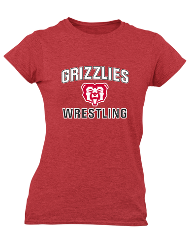 McMinnville Grizzlies Wrestling Women's SS T-Shirt
