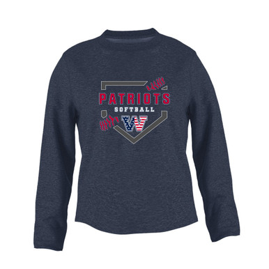 Washington Patriots W Script Softball #2 Women's Sweatshirt