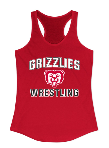 McMinnville Grizzlies Wrestling Women's Tank Top