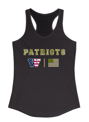 Wootton Patriots Camo Flag Women's Tank Top