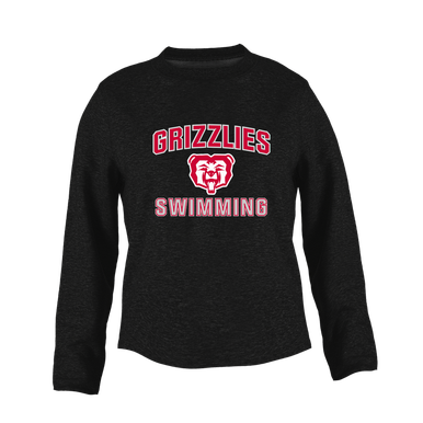 McMinnville Grizzlies Swimming Women's Sweatshirt