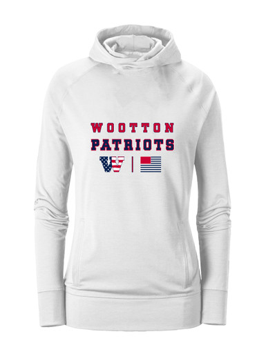 Wootton Patriots Spirit Flag Women's Hoodie