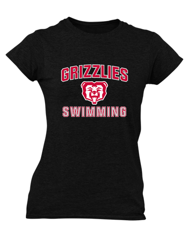 McMinnville Grizzlies Swimming Women's Premium SS T-Shirt