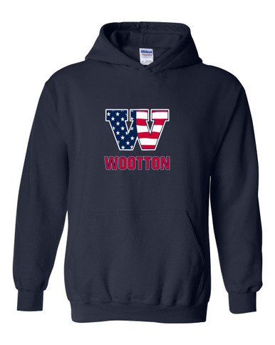 Wootton Patriots Mascot #2 Men's Hoodie