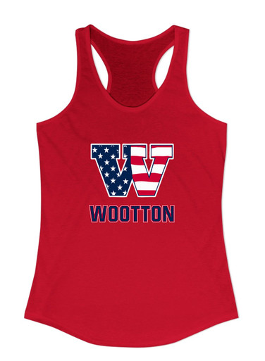 Wootton Patriots Mascot #2 Women's Tank Top