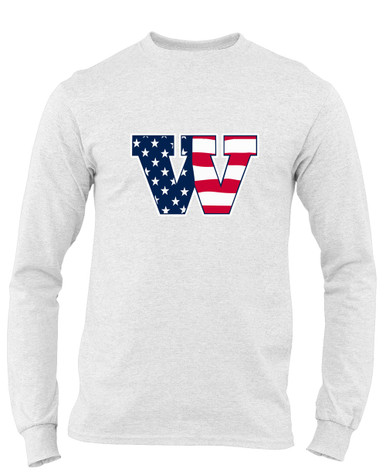 Wootton Patriots Mascot #1 Men's LS T-Shirt