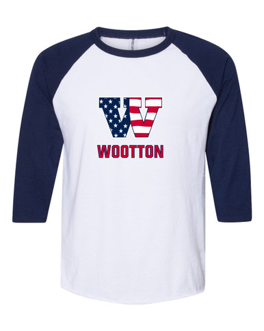 Wootton Patriots Mascot #2 Men's Baseball T-Shirt