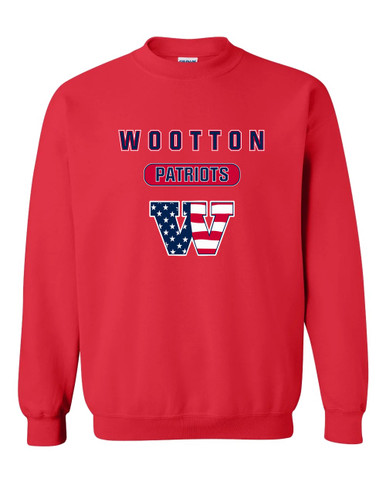 Wootton Patriots Mascot #3 Men's Sweatshirt