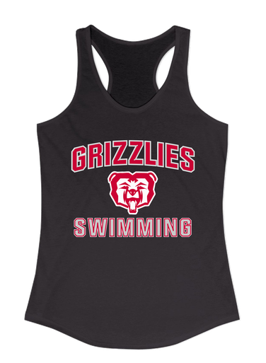 McMinnville Grizzlies Swimming Women's Tank Top