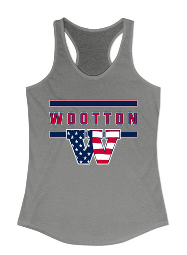 Wootton Patriots Mascot #4 Women's Tank Top