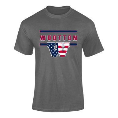 Wootton Patriots Mascot #4 Men's Premium SS T-Shirt