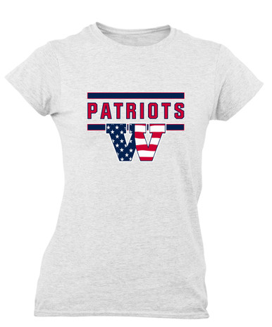 Wootton Patriots Mascot #5 Women's SS T-Shirt