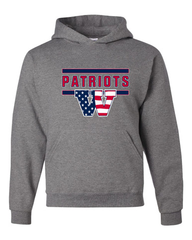 Wootton Patriots Mascot #5 Men's Premium Hoodie