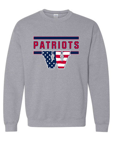 Wootton Patriots Mascot #5 Men's Sweatshirt