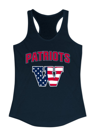 Wootton Patriots Mascot #6 Women's Tank Top