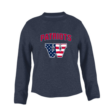 Wootton Patriots Mascot #6 Women's Sweatshirt
