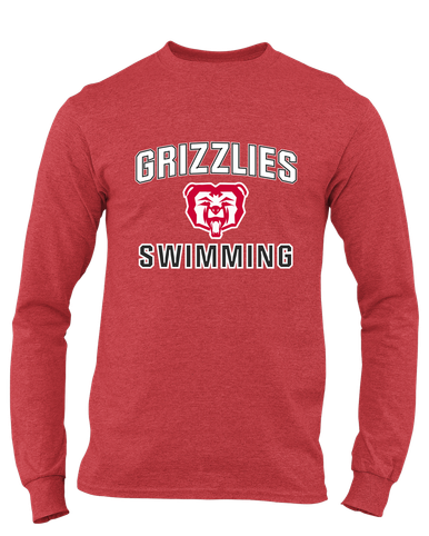 McMinnville Grizzlies Swimming Men's Premium LS T-Shirt