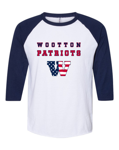 Wootton Patriots Spirit Men's Baseball T-Shirt