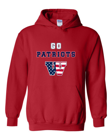 Wootton Patriots Go Team Men's Hoodie