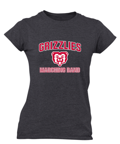 McMinnville Grizzlies Marching Band Women's Premium SS T-Shirt