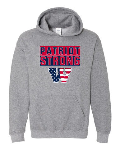 Wootton Patriots Strong #1 Men's Hoodie