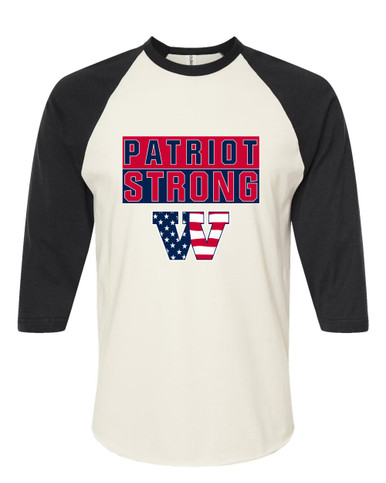 Wootton Patriots Strong #1 Women's Baseball T-Shirt
