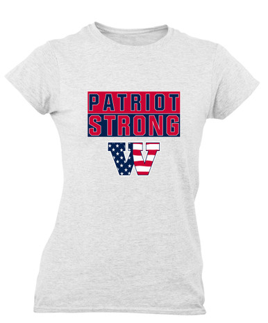 Wootton Patriots Strong #1 Women's Premium SS T-Shirt