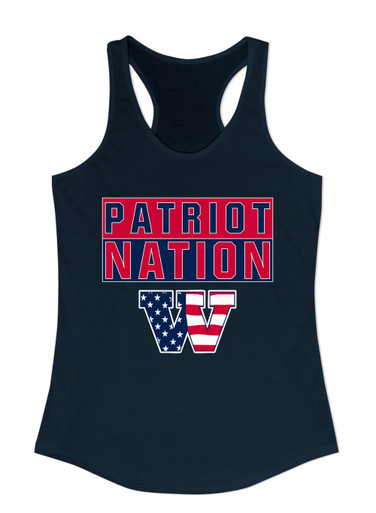 Wootton Patriots Nation #1 Women's Tank Top