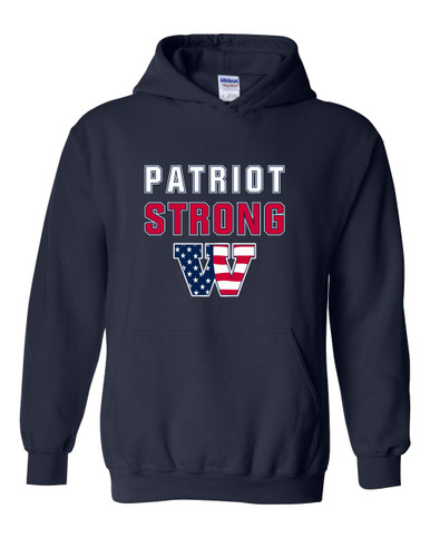 Wootton Patriots Strong #2 Men's Hoodie