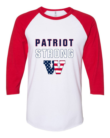Wootton Patriots Strong #2 Women's Baseball T-Shirt