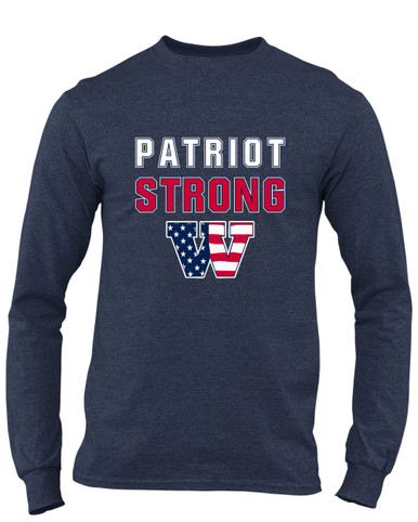 Wootton Patriots Strong #2 Men's Premium LS T-Shirt
