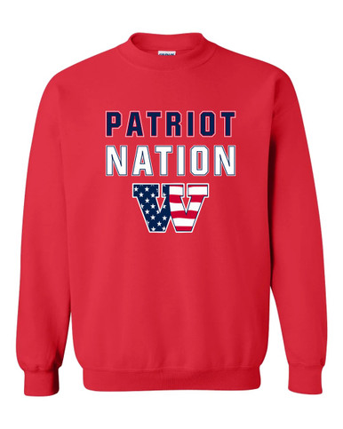 Wootton Patriots Nation #2 Men's Sweatshirt