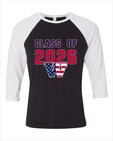 Wootton Patriots Class of 2026 Men's Baseball T-Shirt