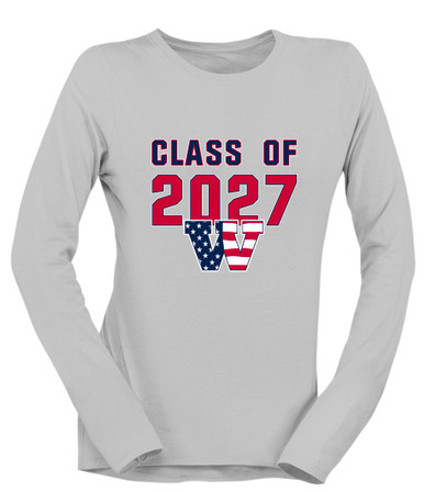 Wootton Patriots Class of 2027 Women's LS T-Shirt
