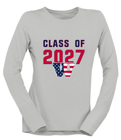Wootton Patriots Class of 2027 Women's Premium LS T-Shirt