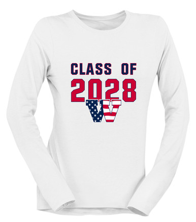 Wootton Patriots Class of 2028 Women's LS T-Shirt