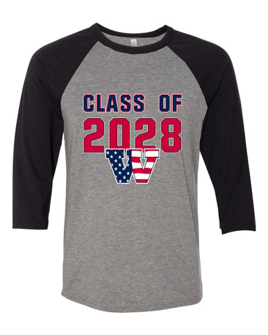 Wootton Patriots Class of 2028 Men's Baseball T-Shirt
