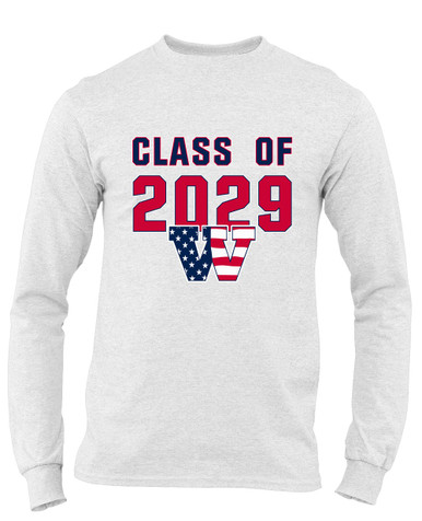 Wootton Patriots Class of 2029 Men's Premium LS T-Shirt