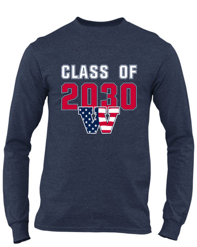 Wootton Patriots Class of 2030 Men's LS T-Shirt